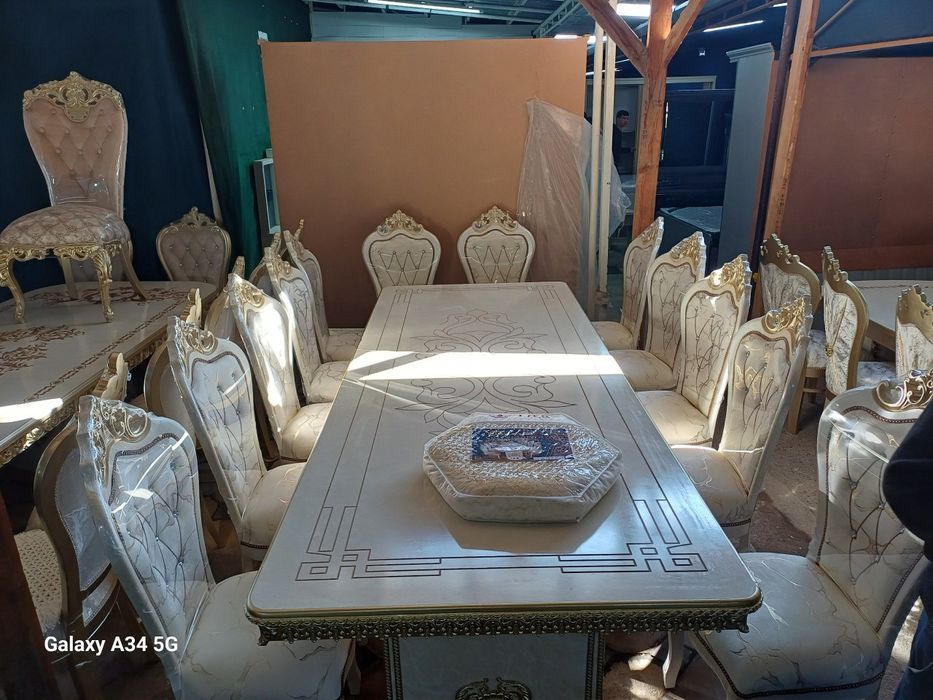 Стол стул ишлаб чикарамиз биринчи  кол сотамиз12та столи 1дона хони 1