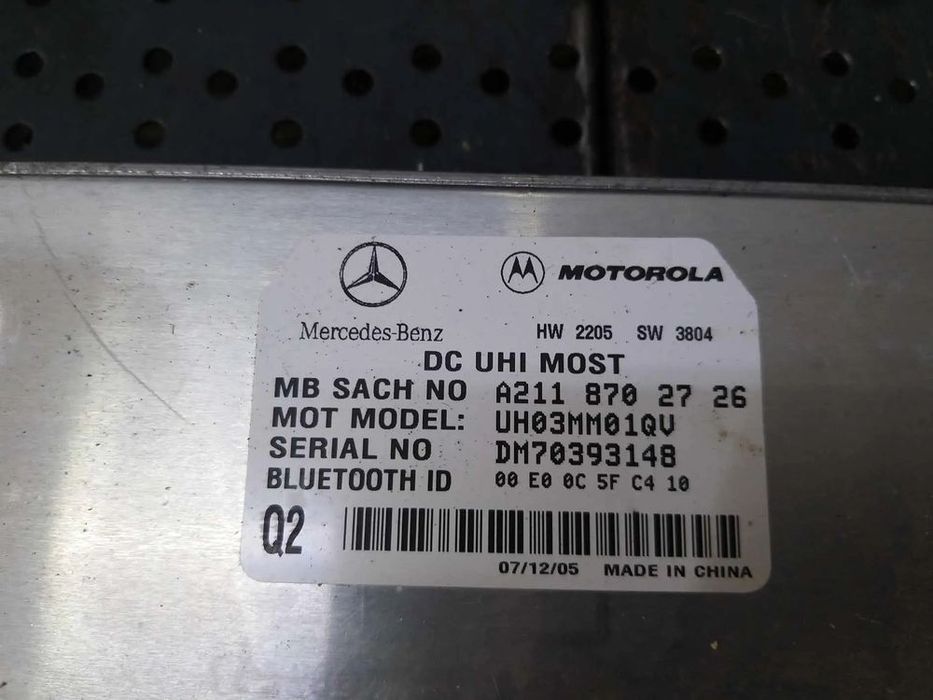Modul bluetooth mercedes e class w211 a2118702726