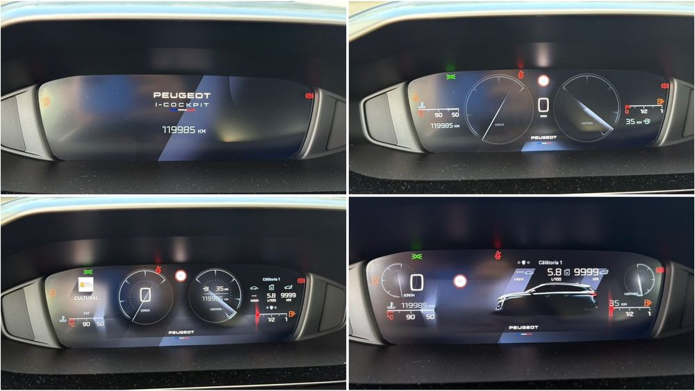 Peugeot 308 MODEL NOU/Matrix/VIrtual/Full LED/Camera/ACC/KM Reali 100% Istoric