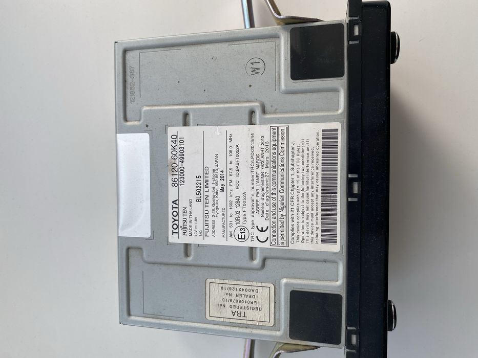 Магнитола на тойоту кароллу