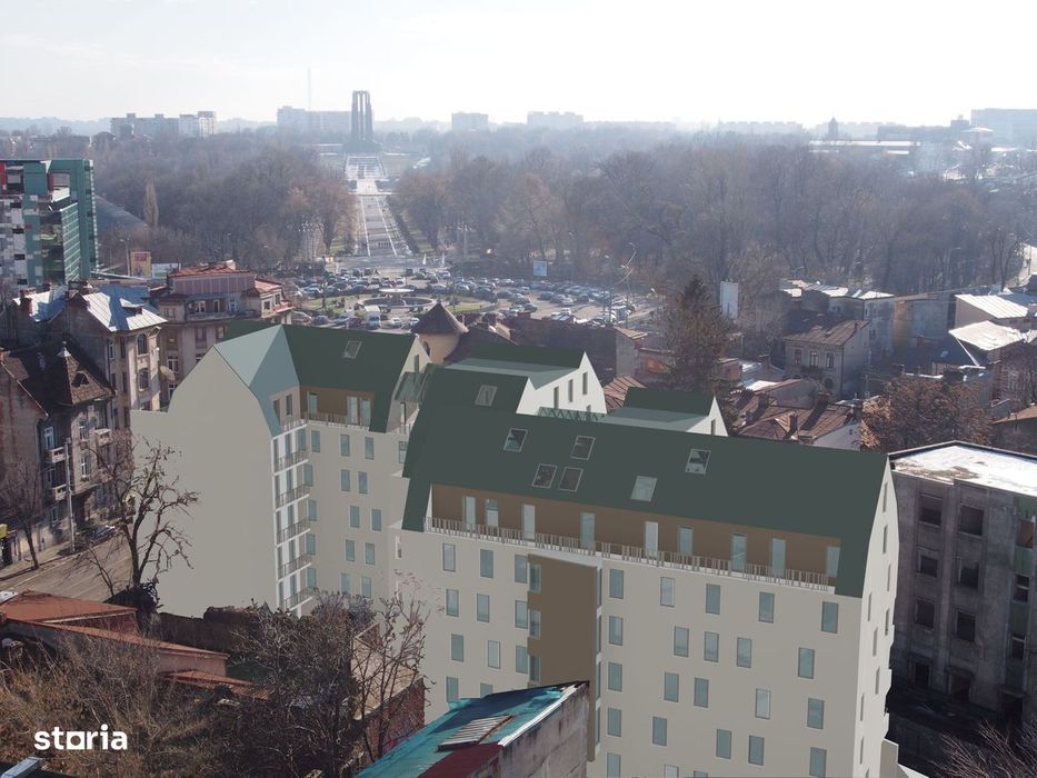 Parcul Carol Teren 1900 mp pt Imobil Apartamente sau Comercial