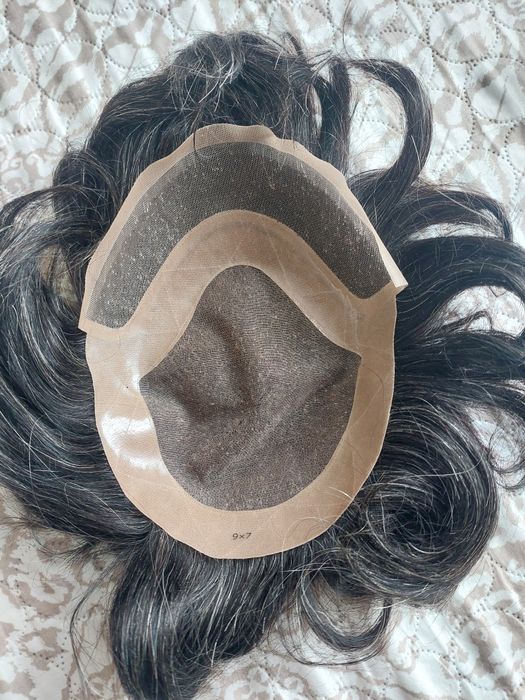 Мъжко тупе от естествена коса