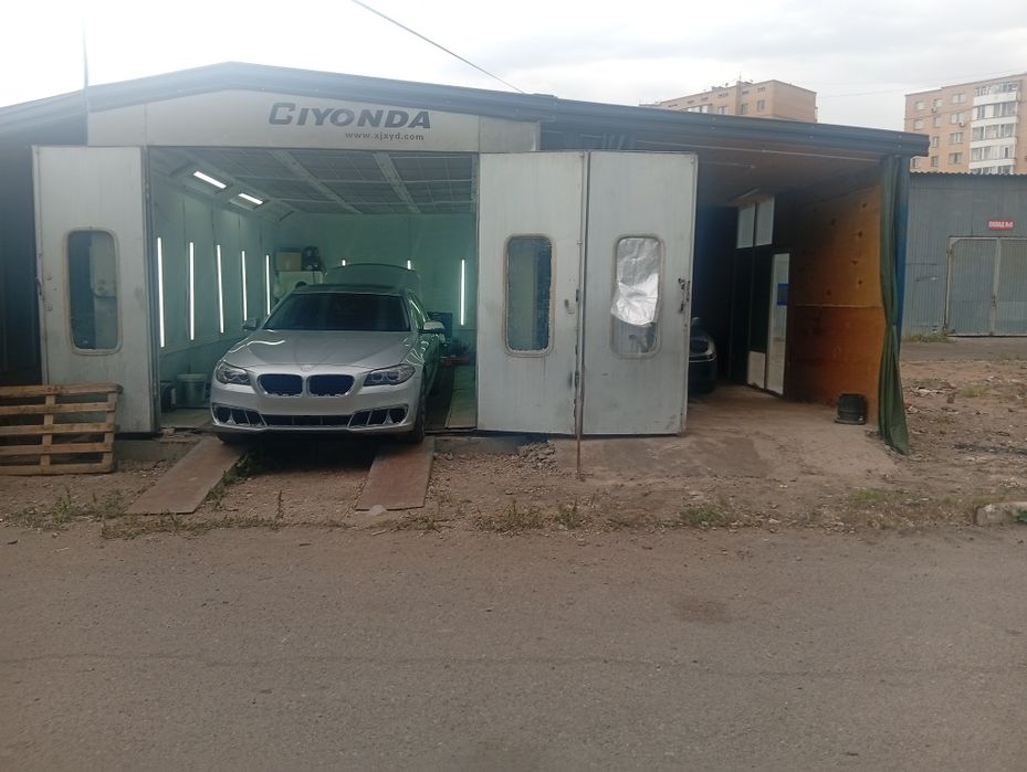 Покрасочная камера.