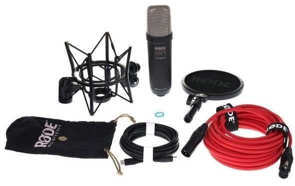 Микрофон Rode NT1 5th Generation черный, серебристый