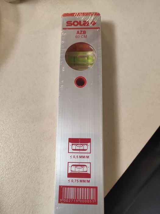Алуминиев нивелир Sola AZB 60см