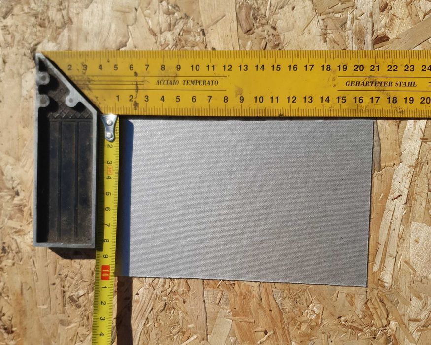 Placă micanit (mică izolatoare) 10x17 cm pentru cuptoare cu microunde