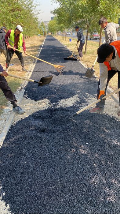 Асфальт Асфальтирование