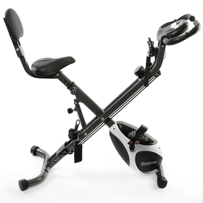 НОВ сгъваем магнитен велоергометър с включени ластици 2год гаранция