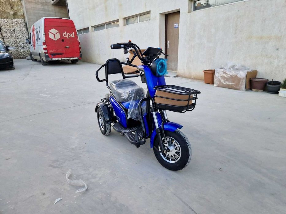 Triciclu Electric fara permis / 60V20Ah- Livrare Acasa | Garantie -23%