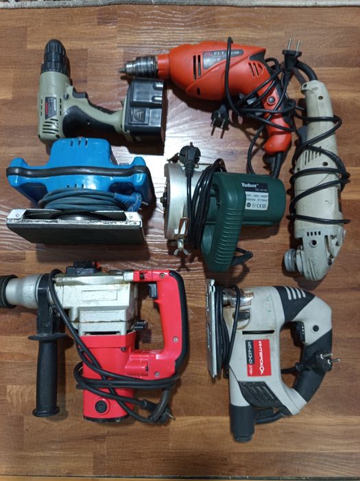 Электроинструмент, свой, Б/У.