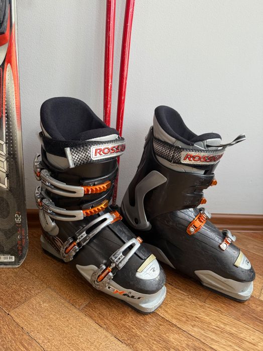 Rossignol ски, ски обувки, щеки
