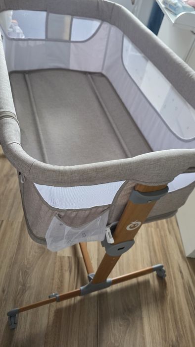 Patut bebe Momi co-sleeper Revo 0-9 kg Light Grey