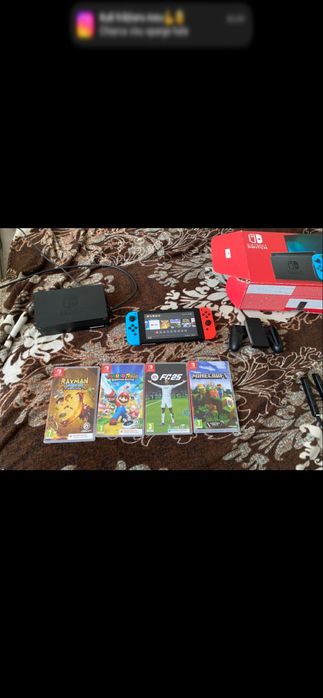 Vand schimb nintendo switch ! Profita maxim! Pachet full!
