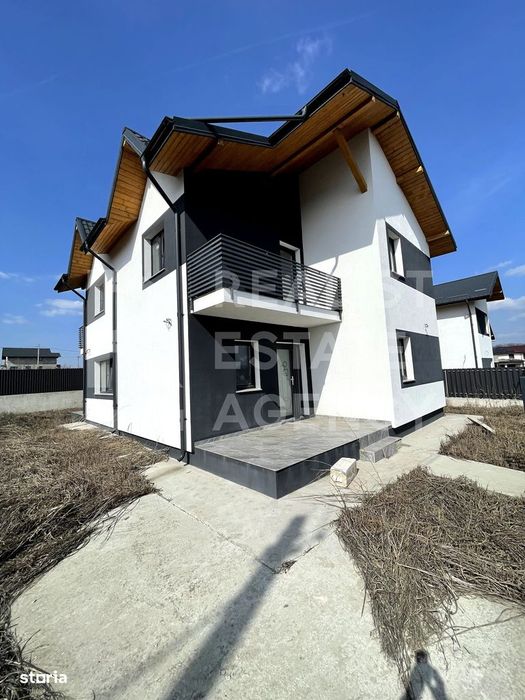 Casă modernă de vânzare, 120 mp utili, teren - 470 mp, Breazu, Iași