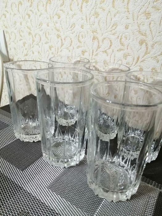 Стаканы стекло новые