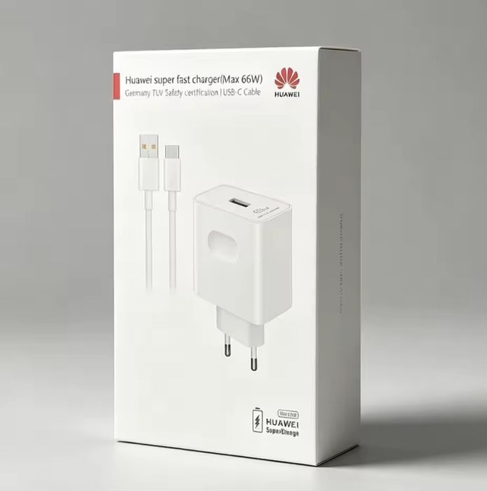 Оригинално зарядно Huawei 66W