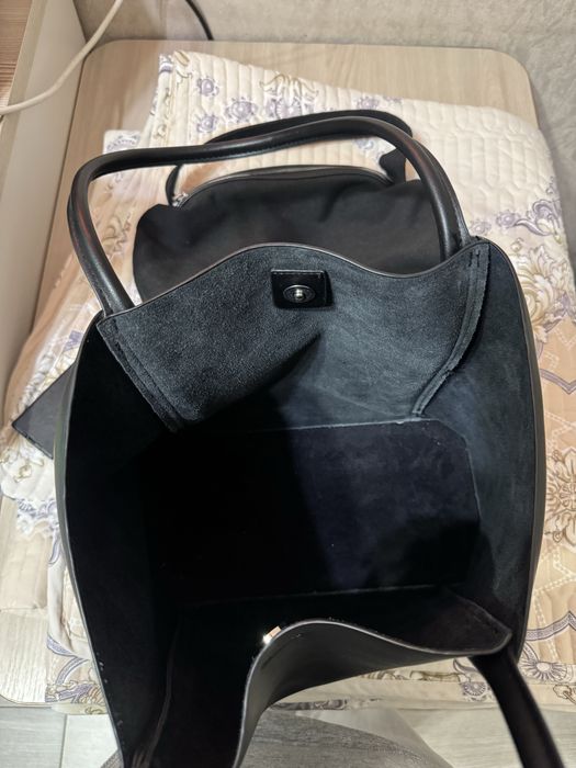 Сумка-тоут черного цвета