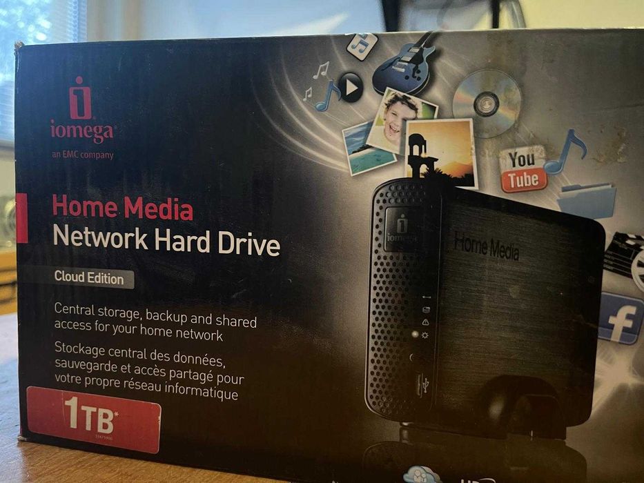 Iomega Home Media-Network Hard Drive 1Tb