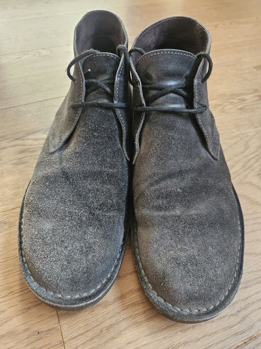 Ghete piele intoarsa masura 43