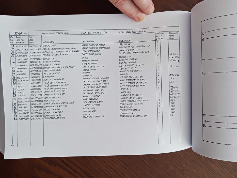 Catalog piese schimb ARO 24