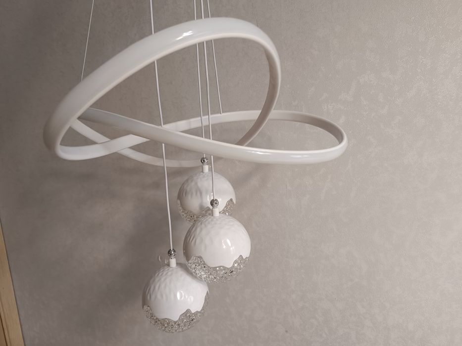 LED люстра / ЛЕД светильник / Светодиодная люстра (смена режима)