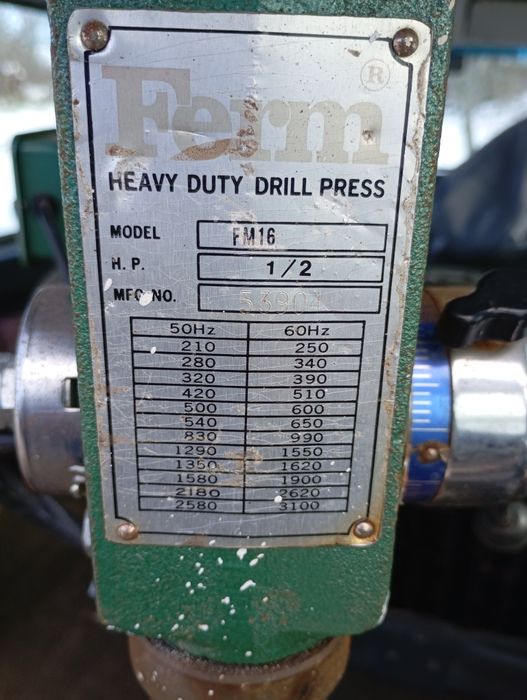 Настолна бормашина от Германия