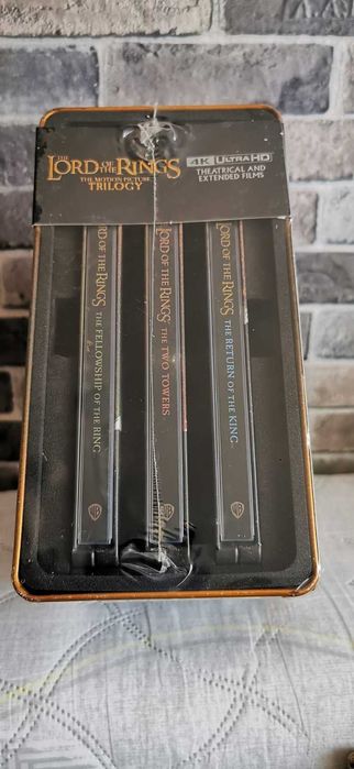 The Lord Of The Rings Trilogy Steelbook 4K Ultra HD