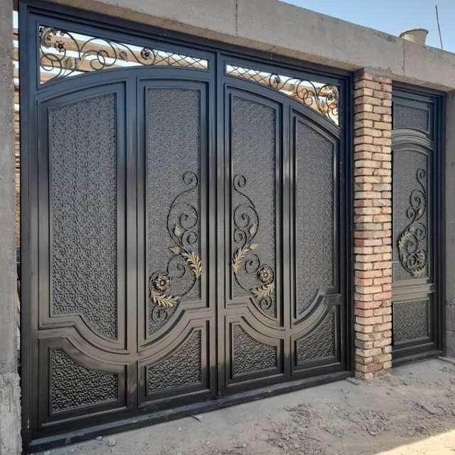 Металлический железный ворота Temir Darvoza naves
