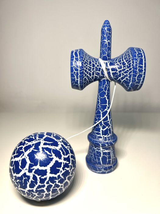 Kendama din Lemn - design Crackle (NOUA)