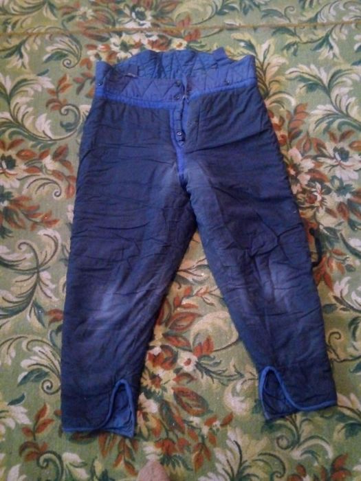Штаны ватные производство СССР