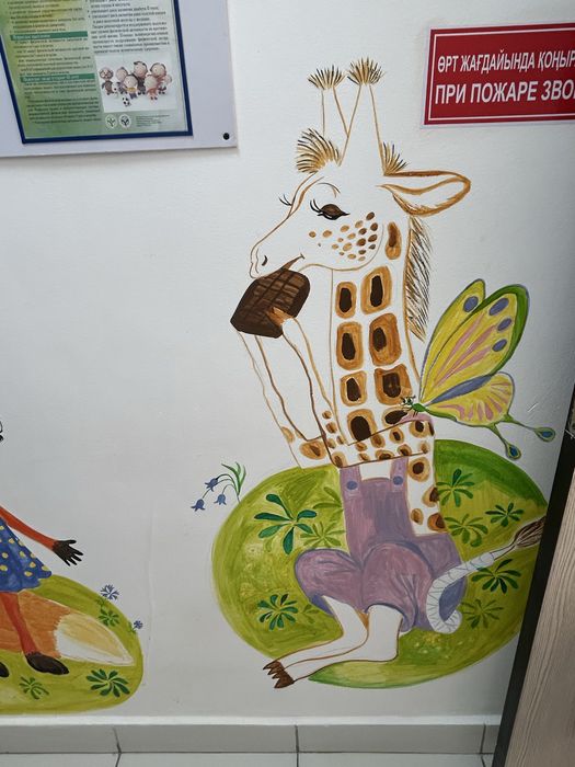 Роспись в интерьере