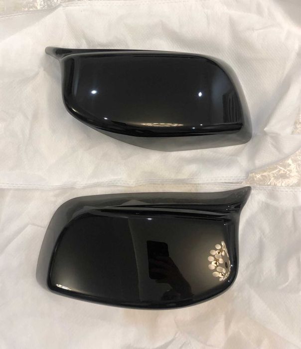 Capace Oglinzi M Style Bmw Seria 5 E60/E61 E63/E64 Negru Lucios