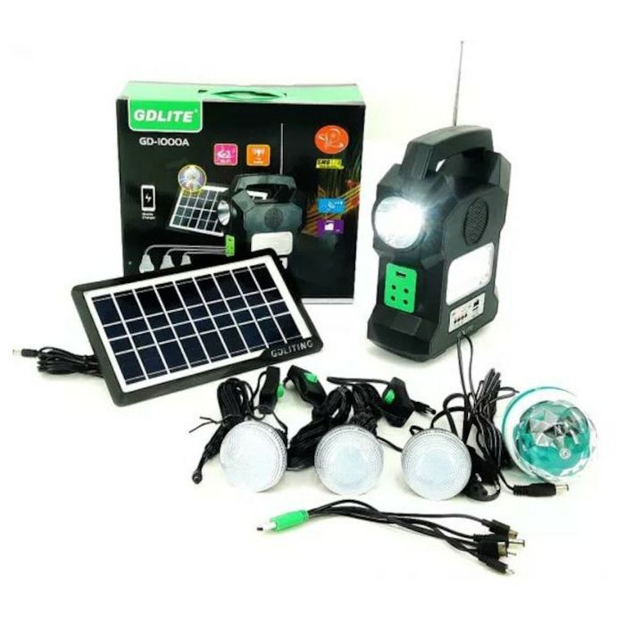 Radio, cort, camping,rulotă,camper,autorulotă,cu 4 becuri,lampă,lanternă,incarcat telefon, tabletă