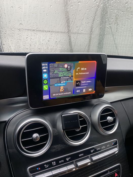 Activare Apple Carplay Android Auto Mercedes C Class w205 & GLC x253
