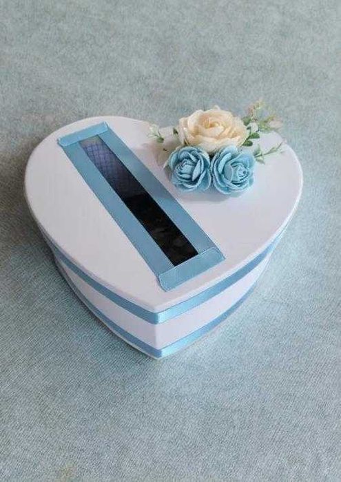 Луксозна кутия за картички и поздравления – сватба, бал, кръщене