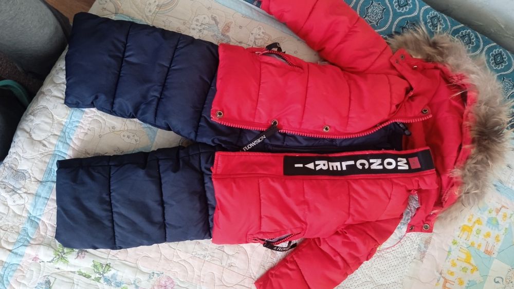 Зимний комбинезон детский