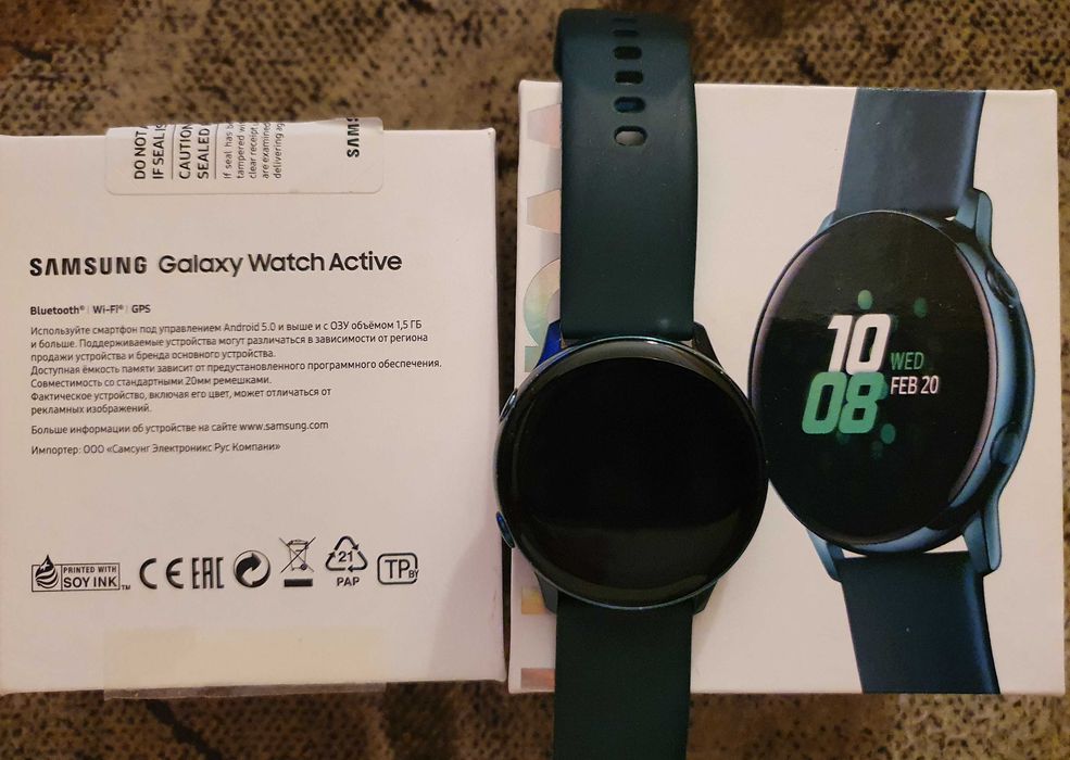 часы SAMSUNG Galaxy Watch Active