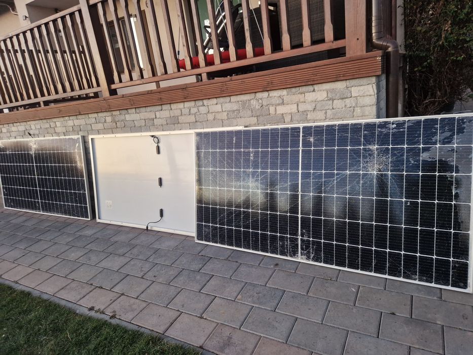 Panouri fotovoltaice 455W crapate