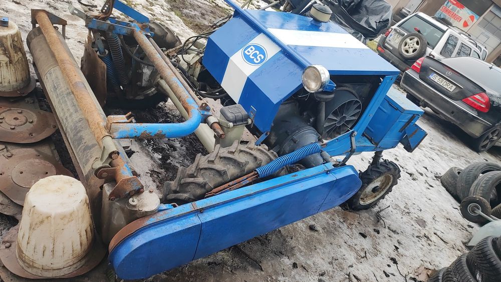 Cositoare BCS diesel  motor fiat dublo