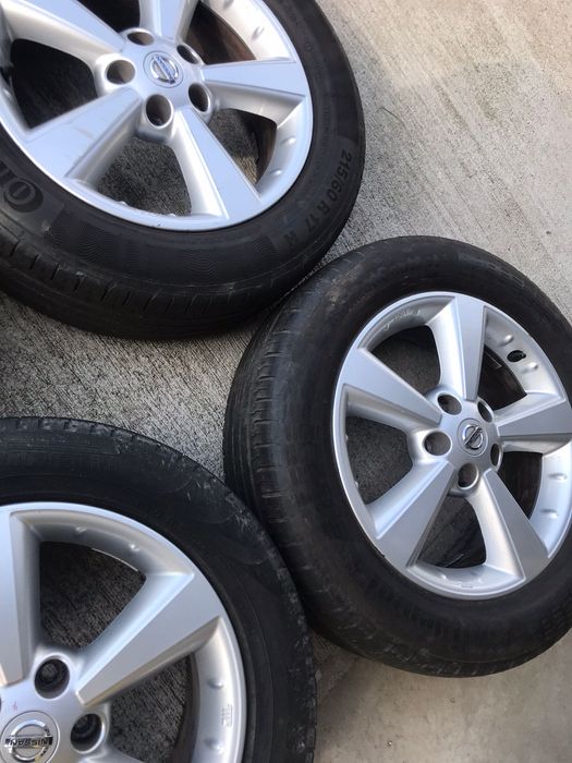 Jante originale Nissan R17 5x114.3 anvelope