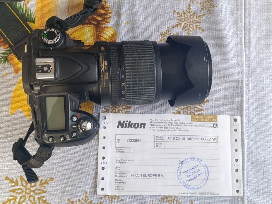 Nikon d90 фотоаппарат