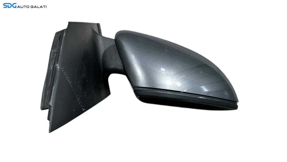 Oglinda Electrica Dreapta Volkswagen Polo 6R 2009 - 2014 Culoare Gri Inchis Cod 6R2 857 502 AQ D7R [ L5706 ]