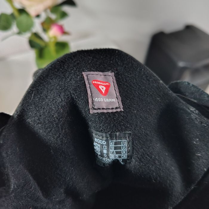 Cizme damă Ecco Primaloft, piele