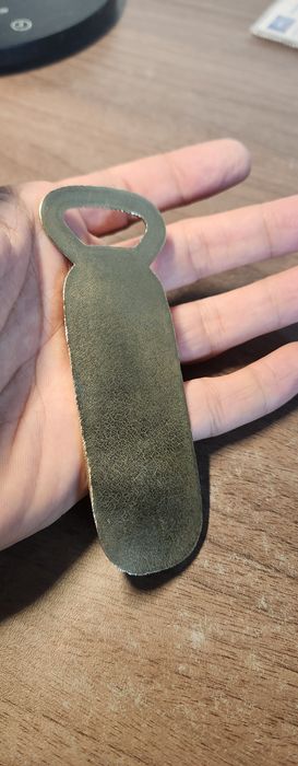 Vechi desfăcător de sticle, bronz, cloisonné