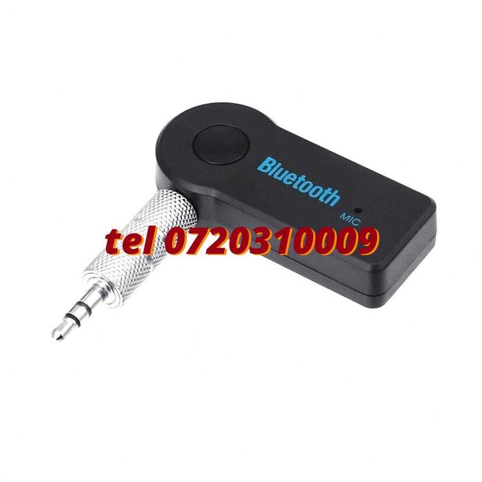 Piesa Adaptor Audio Recomandat Fara Fir Bluetooth Dedicat Pentru Masina Auxiliar Streaming Destinat Pentru Casti Difuzoare 3.5 Mm A2Dp