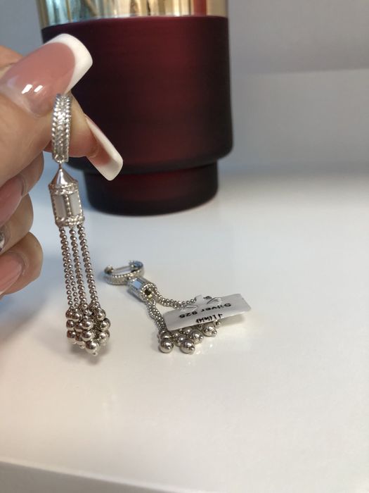 Серьги серебро 925пр. 35000т