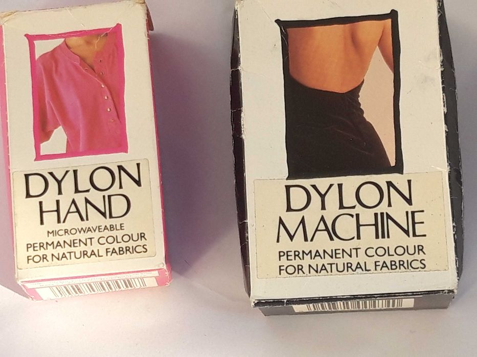 25 Vopsele textile Gallus anii 1970 + vopsele englezesti Dylon