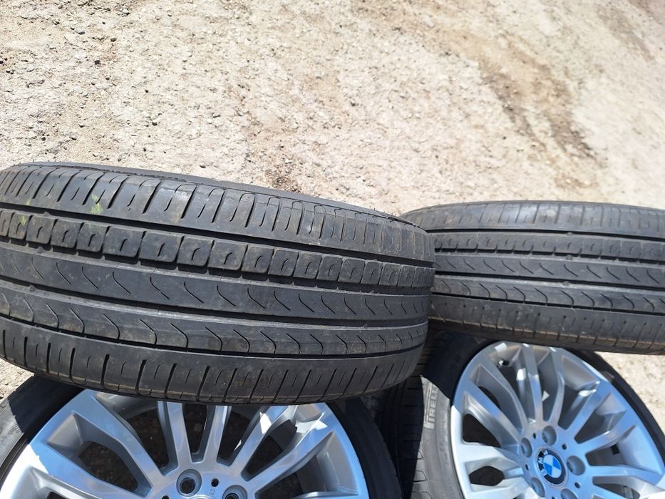 BMW-с датчици-18цола-5/120-ЕТ-30-Ж-8-с гуми-оригинални