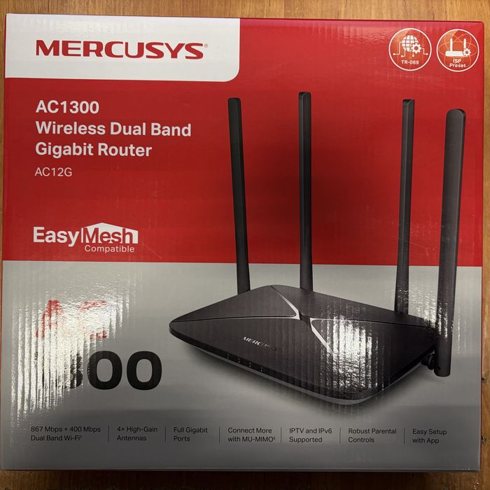 Беспроводной маршрутизатор роутер Mercusys AC12G