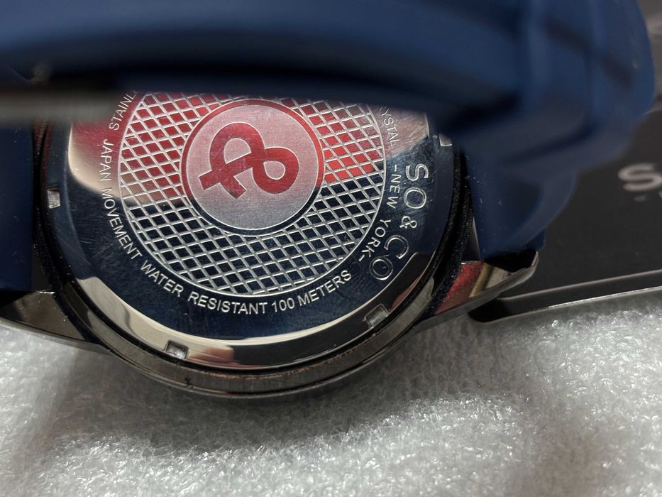 Перфектен! Мъжки Часовник SO&CO New York Хронограф